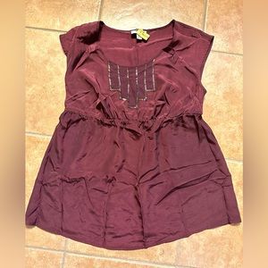 Liz lange maternity blouse